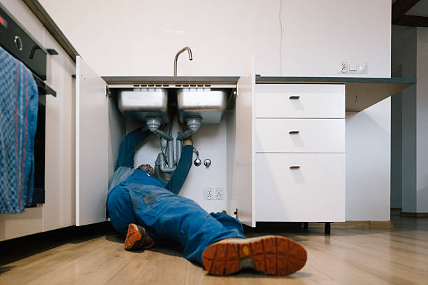 Professional Drain Cleaning technician working in Hollsopple, PA